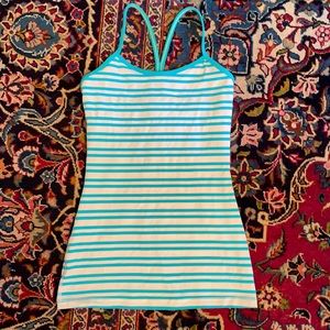 LuLuLemon tank top, no size, but prob 0/2 or xs